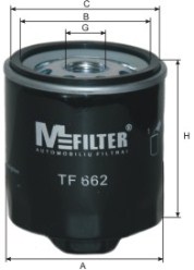 Olejový filter MFILTER